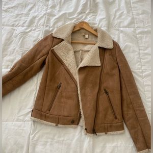 Tan Sherpa Coat